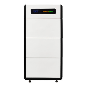 แบตเตอรี่ลิเธียมไอออนแบบเรียงซ้อนได้ 51.2V 10kWh-20kWh ระบบสื่อสาร CAN สำหรับระบบโซลาร์เซลล์ใช้ในบ้าน - Product Image 1