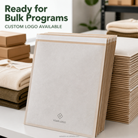 Bolsas de Embalaje para Ropa de Papel Kraft Glassine con Logotipo Personalizado, Compras al por Mayor de Embalaje para Ropa, para Equipos de Abastecimiento de Prendas de Vestir