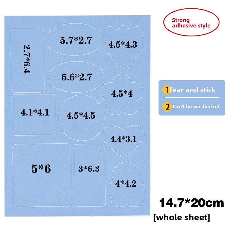Light blue [single sheet]