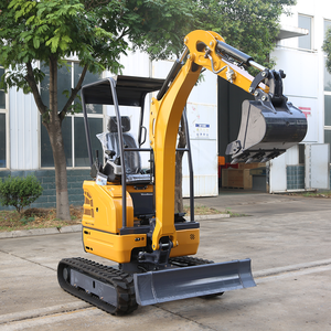Mini-excavatrice hydraulique sur chenilles de 1,2 tonne à prix économique, disponible à la location - Product Image 1