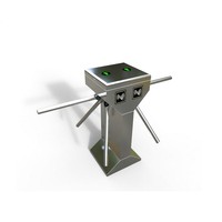 Carte RFID pour salle de sport Barrière verticale pour trépied Tourniquet pour trépied de taille Système biométrique de présence