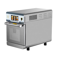 Four à Convection Commercial pour Restaurant, Hôtel, Café, Boulangerie, 3500W, Micro-ondes à Convection, 20L, Four de Comptoir en Acier Inoxydable