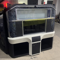 Boîte de rangement universelle pour voiture d'occasion avec couvercle de klaxon en verre atomisé TV Lift pour Benz V Class Vito Metris Sprinter