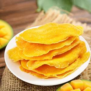 شرائح المانجو المجففة الطبيعية، وجبة خفيفة من الفاكهة الاستوائية طرية وقابلة للمضغ، متوفرة بالجملة وبعلامة تجارية خاصة، حلال ومعتمدة من الآيزو - Product Image 1