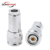 Conector Triaxial de Precisión TRT-J4A de 3 Terminales TNC, MIL-STD-1553B, 50 Ohmios, para Cable TRX-50-2