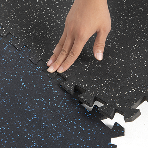 Dalles de sol en caoutchouc RubberFoaming 2026 améliorées avec tapis de <span class=keywords><strong>puzzle</strong></span> en mousse EVA robustes pour salle de sport à domicile et <span class=keywords><strong>centre</strong></span> de remise en forme - Product Image 3
