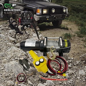 Innovative <strong>Electric</strong> Car <strong>Winch</strong> <strong>12V</strong>/24V Steel Wire Rope with Remote Wireless Control 10m Lifting Height for Autos - Product Image 3