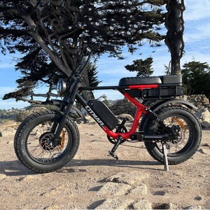 Bicicleta con tracción en las cuatro ruedas de 2000w, suspensión completa, alta velocidad, 2 baterías, gran autonomía, bicicleta todoterreno de gran potencia. - Product Image 4