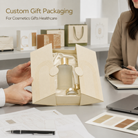 Boîte cadeau rigide personnalisée, emballage de luxe, boîte cadeau avec logo personnalisé, boîte cadeau en papier de qualité supérieure pour cosmétiques, parfums, bijoux