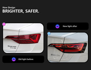 تجميع الضوء الخلفي للسيارة بشاشة LED عدسة واضحة CD جديدة للترقية والتشغيل - Product Image 3