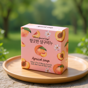 Savon à l'abricot 100g Formule K Beauty Soin quotidien de la peau Tous types de peau - Product Image 3