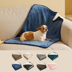 <strong>Dog</strong> <strong>Blanket</strong> for Bed Couch Sofa <strong>Waterproof</strong> Bed Cover for Large <strong>Dog</strong> Sherpa Fleece <strong>Waterproof</strong> <strong>Dog</strong> Bed Cover Pet <strong>Blanket</strong> - Product Image 2
