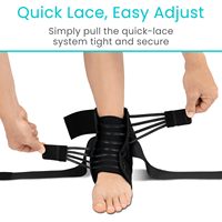 Attelle orthopédique double pour cheville, hanche et genou, idéale pour les patients victimes d'AVC, de tendinites d'Achille et de entorses - Vente chaude