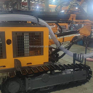 피스톤 워킹 모터 58Kw 디젤 엔진 + 55Kw 전기 모터 파워 광석 드릴링 표면 DTH 발파 구멍 드릴 장비 - Product Image 1