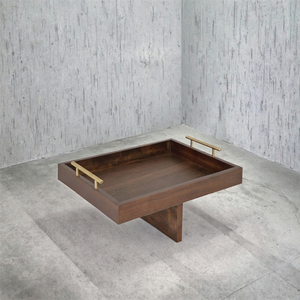 Design moderno, vassoio di bambù in legno, - Product Image 3