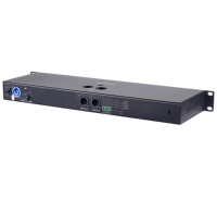 Contrôleur Art-Net/sACN vers DMX/RDM de haute qualité à montage en rack avec séparateur optique 8 ports et écran LED
