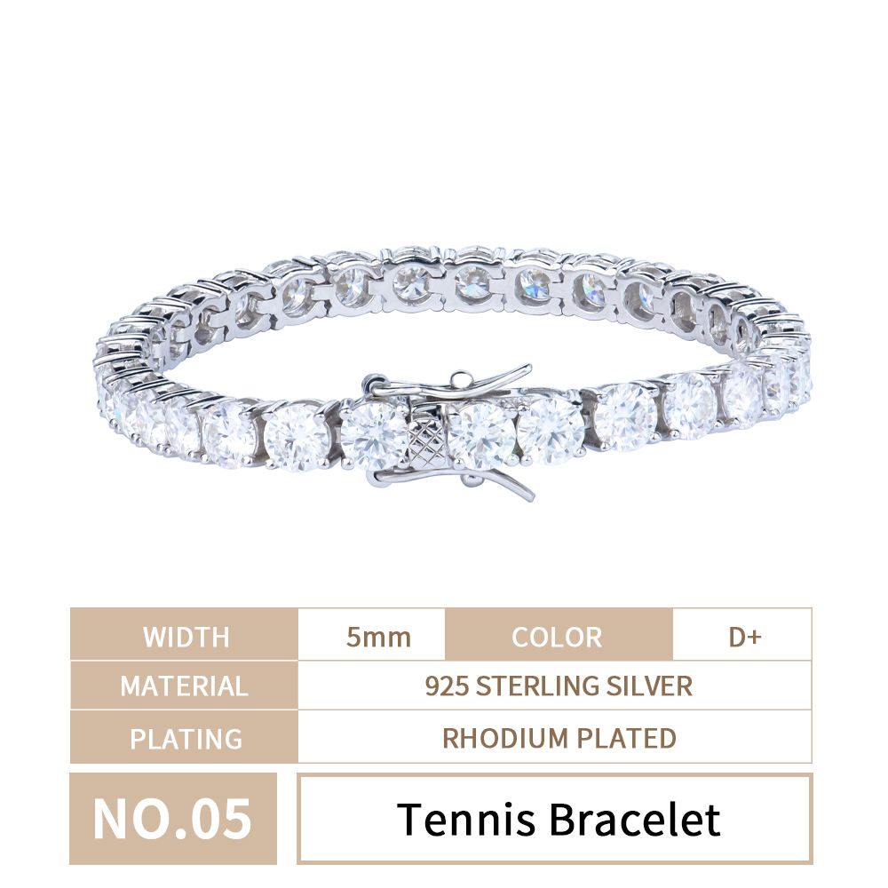 Tennis Bracelet White
