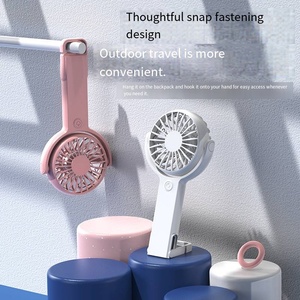 2025 Draagbare Mini Supplement Usb Opladen Luchtkoelventilator Nieuwe Roterende Vijf-Speed Hangende Gesp Voor Rv Of Huishoudelijk Gebruik - Product Image 5