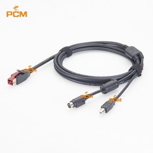 Cable de Impresora para Sistema POS, 24V, USB a Hosiden de 4 Pines, Cable de Alimentación USB Tipo B para Impresoras POS NCR RealPOS, Hub USB con Alimentación - Product Image 6
