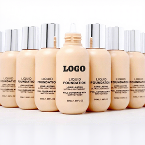 Fond de Teint Liquide Sans Logo, Maquillage Personnalisé pour le Commerce International, Unisexe, Format Petit Flacon Lait, BB Crème Correcteur Longue Tenue Imperméable - Product Image 2