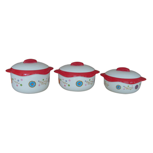 Tùy Chỉnh 1.3L + 1.6L + 1.9L Nhựa Thực Phẩm Bảo Quản Lẩu Thực Phẩm Ấm Container Set Of 3 - Product Image 4