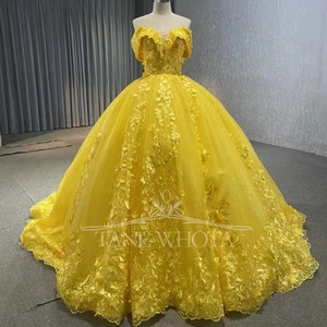 Robes de bal Quinceañera LY-QD0194, Vestido Para Quinceañera, Robes de Quinceañera, Corset en dentelle, Princesse de 15 ans - Product Image 3