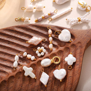 Joyería de Lujo Personalizada, Chapada en Oro de 14k y 18k, Acero Inoxidable 316L, Dijes de Perlas para Pulseras y Collares, Fabricación de Joyería - Product Image 4