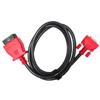 Cable de Diagnóstico OBD2 Rojo Hembra para Autel MaxiSys MS908P/909/919 PIN HDB26, Cable Principal de Prueba para Lector de Códigos