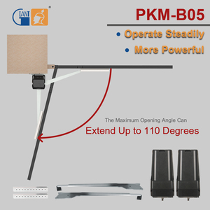 PKM-B05 DC 12V 300kgs Mỗi lá thứ hai cánh tay khớp nối ngoài trời tự động mở cổng xoay đôi với khóa - Product Image 4