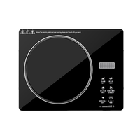 Cuisinière infrarouge commerciale, cuisinière électrique infrarouge, écran tactile, plaque chauffante, puissance personnalisée 2200W, outil de cuisson