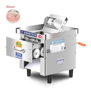 Commercial Meat Cutting Machine Mutton Beef Electric Slicer Vegetable Shredding Dicing Machine for dumpling filling