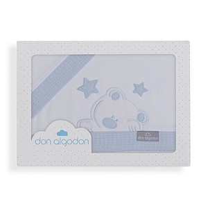 3 pezzi Set biancheria da letto carrozzina modello VIGGO lettino portatile in cotone con stampa piegata indossabile elasticizzato con Fill in fibra di seta per neonati - Product Image 1