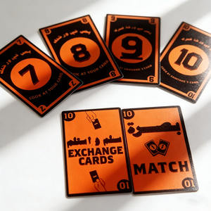 Jeu de <span class=keywords><strong>poker</strong></span> multijoueur, cartes à jouer en papier recyclable et durable, bilingue arabe-anglais - Product Image 3