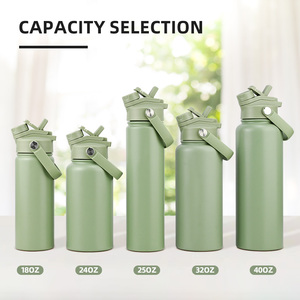 Bouteille d'eau de sport en acier inoxydable de 24oz isolée sous vide pour la pêche en plein air, la randonnée et les cadeaux d'entreprise - Product Image 5