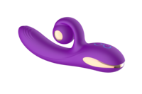 Masseur vibrant OEM en forme de germe de soja pour point G, jouet sexuel féminin, vibromasseur