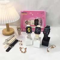 2024 luxe A58 plus montre intelligente 6 en 1 costume montres ensemble Bracelet intelligent sport smartwatch A58 plus pour femmes dames A68 6in1 A69
