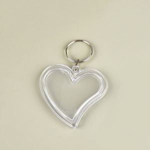 Portafotos Acrílico Portátil, Marco para Coleccionar Fotos, Colgante con Forma Especial, Llavero - Product Image 4