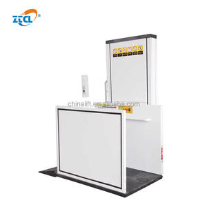 Structure robuste 3000 kg Installation facile Rail de guidage hydraulique Ascenseur de cargaison - Product Image 5