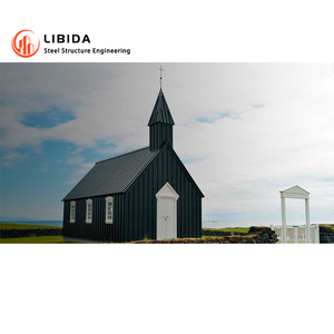 Fornitore di strutture in acciaio prefabbricate in acciaio magazzino metallo edificio della chiesa - Product Image 4