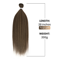 Extensions de cheveux synthétiques Rebecca EZ STRAIGHT pour tresses au crochet, lisses et soyeuses, qualité salon, naturelles, fabriquées à la machine, vente en gros