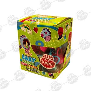 Vente en gros de bonbons fruités en forme de boule pour bébés, emballage créatif en boîte, jouet anneau de sucette, collations pour enfants - Product Image 5