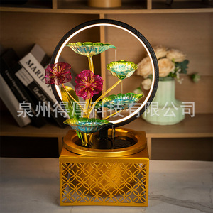 Rueda de Agua Feng Shui, Fuente Ecológica Pintada en 12 Colores para Sala de Estar u Oficina, Ideal para Regalo - Product Image 5
