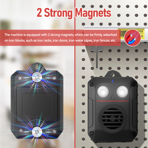 Répulsif pour animaux OEM sous le capot Répulsif pour animaux de jardin d'extérieur <span class=keywords><strong>Anti</strong></span>-souris Rat Écureuil Lumière stroboscopique Répulsif pour souris ultrasonique - Product Image 4