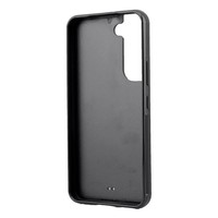 1MM Hydrid PC + TPU Phone case pour samsung galaxy S23/S23 PLUS/S23 ULTRA Groove Cover Inlay Leather Wood case