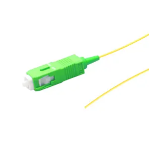 Singlemode SC/APC — 0.9mm, fibre optique pigtail de bonne qualité, 1 pièce