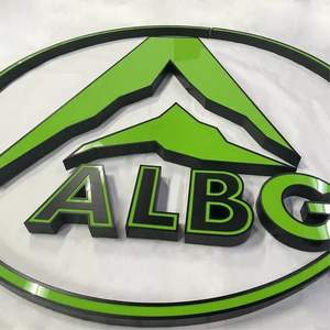 Letrero Publicitario LED Personalizado de Acero Inoxidable 3D Daco - Decoración de Lujo para <span class=keywords><strong>Boutique</strong></span> con Control Remoto - Product Image 3