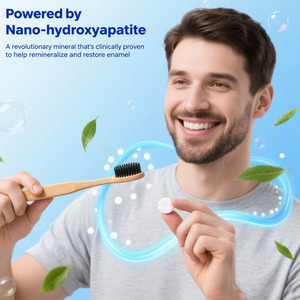 Pestañas de pasta de dientes masticables remineralizantes OEM para reparación de esmalte y blanqueamiento Pestañas de pasta de dientes fortalecedoras de esmalte - Product Image 6