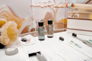 Ensemble de toilette jetable, doux, respectueux de l'environnement, antidérapant, portable, spécialement conçu pour les hôtels réguliers - Product Image 5