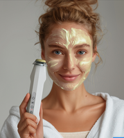 Stylo facial à bulles d'oxygène CO2 rechargeable portable pour le rajeunissement de la peau, le nettoyage en profondeur et l'élimination des rides à domicile