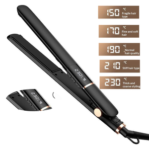 Ensemble de lisseur électrique OEM en gros à faible bruit, multi-usages, avec écran LCD et 5 niveaux de chaleur pour coiffures - Product Image 1